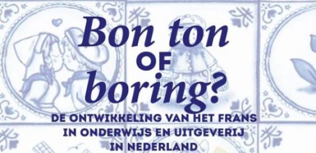Bon ton of boring? Marjolijn Voogels proefschrift Cover dissertatie Marjolijn Voogel