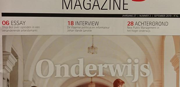 SocMag cover 2019-3 Onderwijs nummer 3-2019